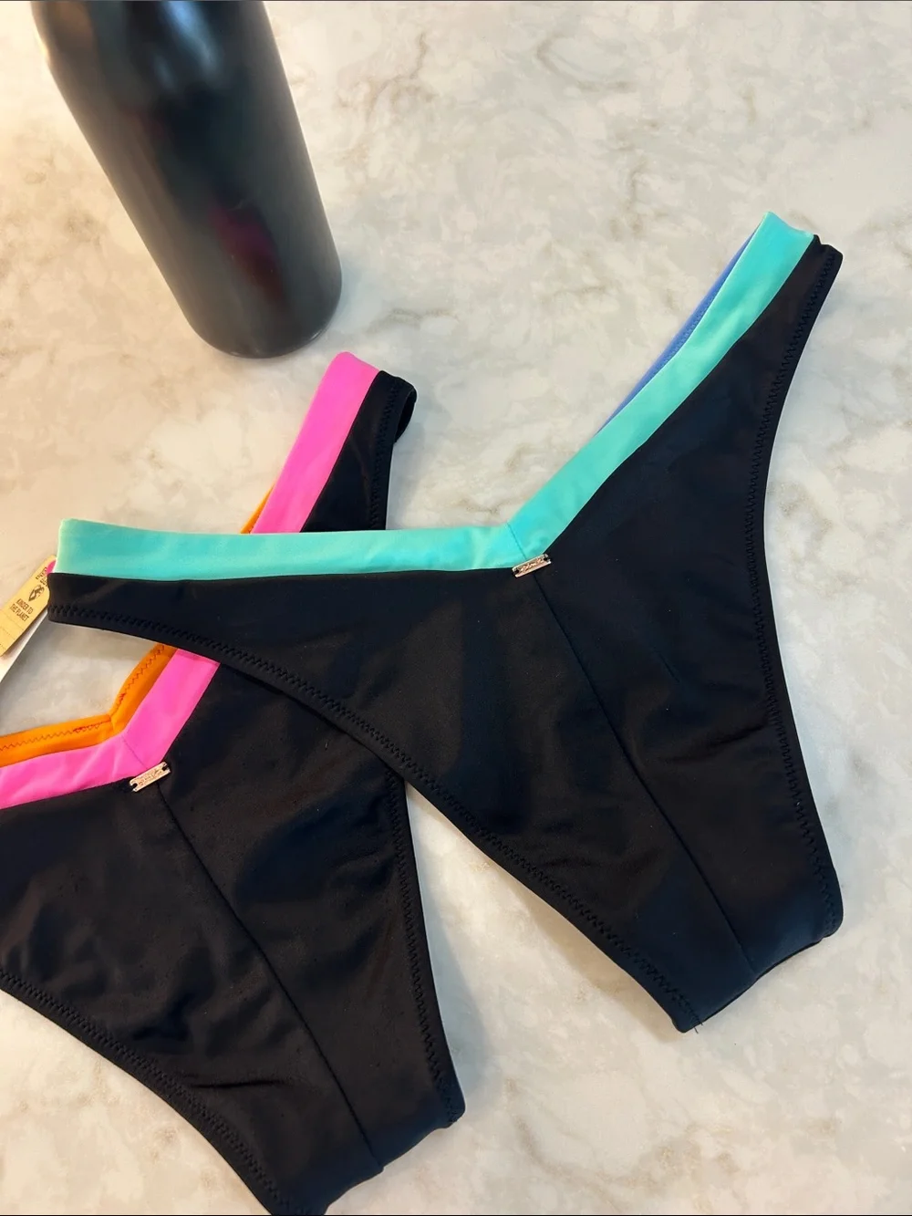 NWT PINK V-FRONT ITSY BIKINI BOTTOM - BUNDLE